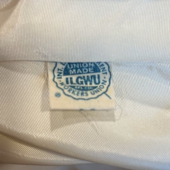 Vintage Neusteters Women's Lined Cream Mid Length Coat Size L - Picture 4 of 6